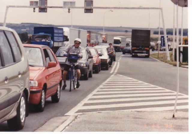 1998, Crossing border from Austria to Czechoslovakia