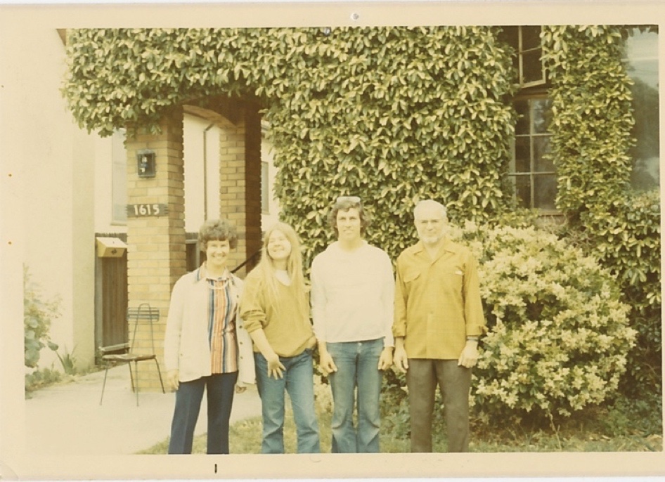 1971, Berkeley, Bill, Joe and I visit Ella