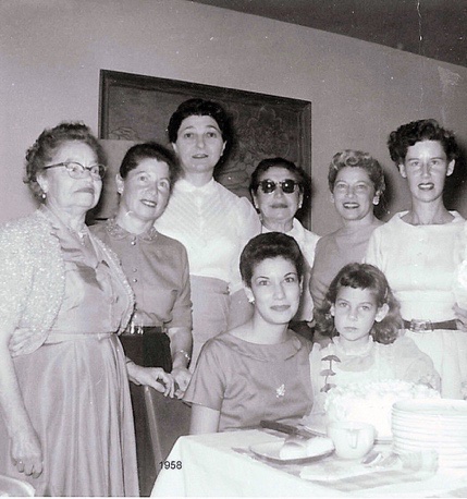 Women in my family, circa 1955